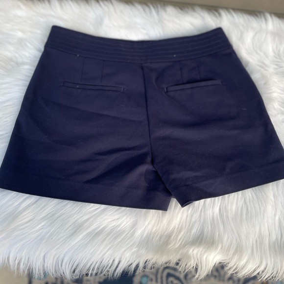 LOFT high waist triple button shorts - size 12 - navy blue - Picture 9 of 9